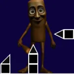 Tung Tung Sahur in Geometry Dash